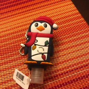 NWT BBW Penguin sanitizer holder - Lights up!